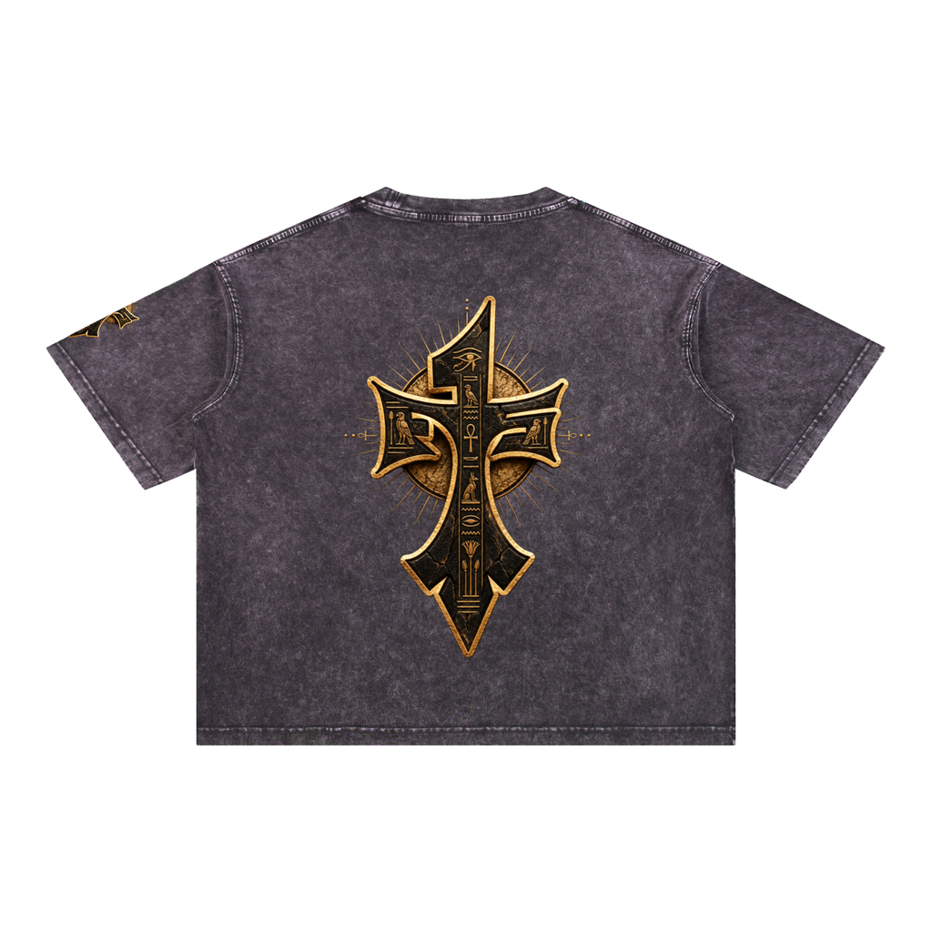 FORONESELF Egyptian Transform Boxy Cotton T-Shirt
