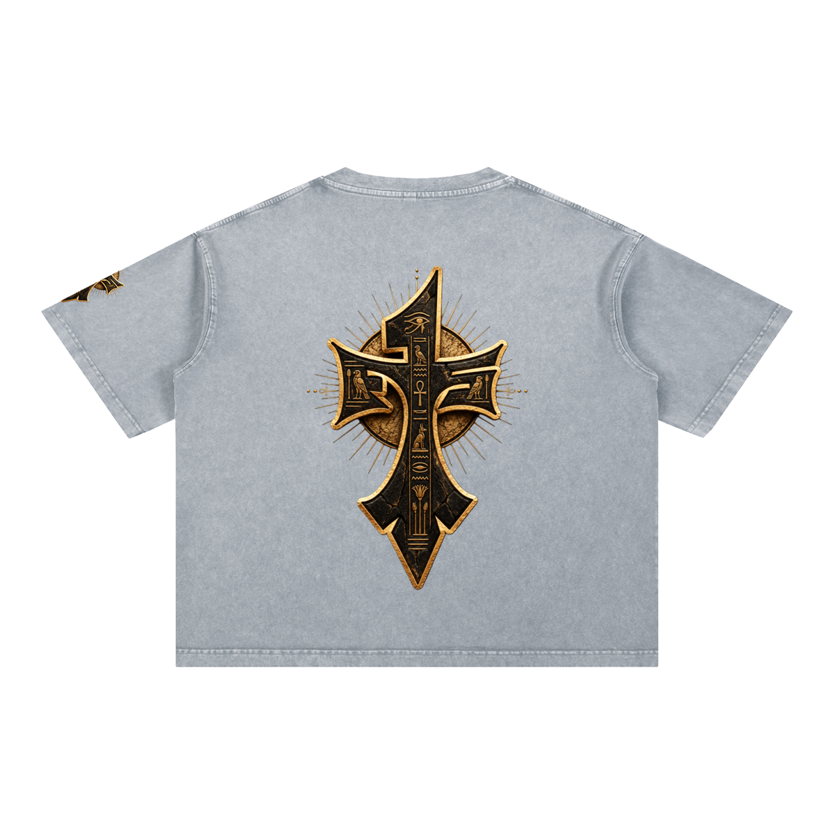 FORONESELF Egyptian Dog Boxy Cotton T-Shirt