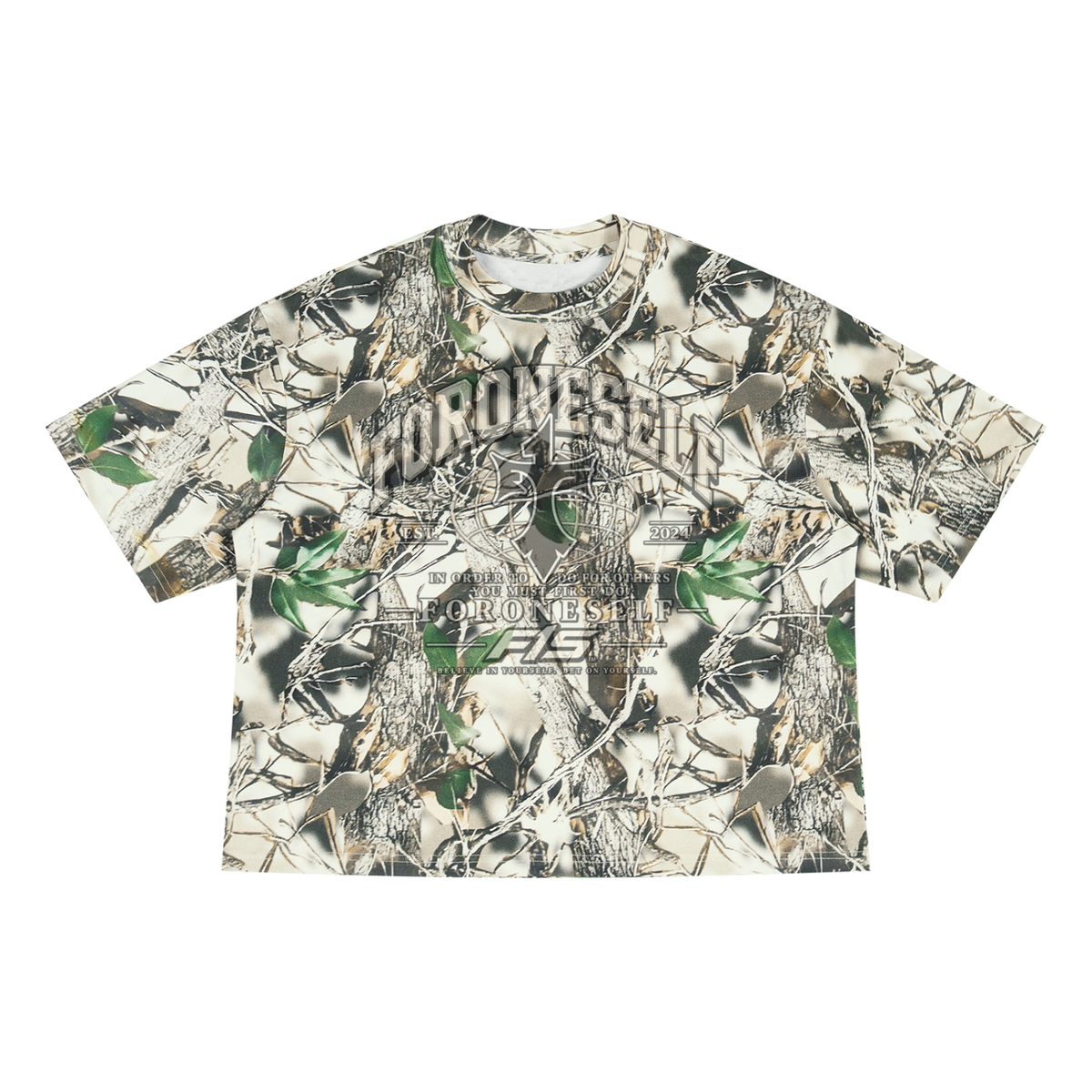 FORONESELF Camo Boxy T-Shirt