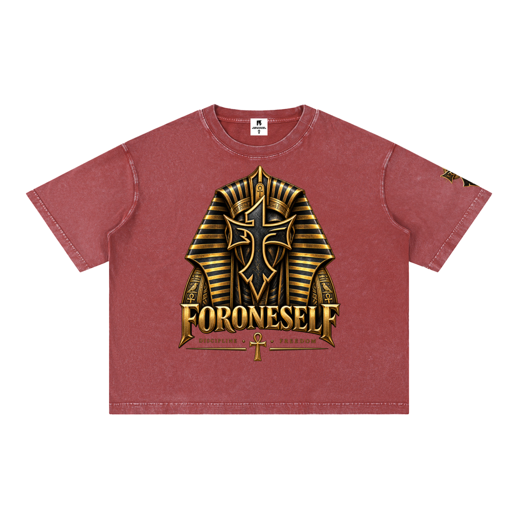 FORONESELF Egyptian Boxy Cotton T-Shirt