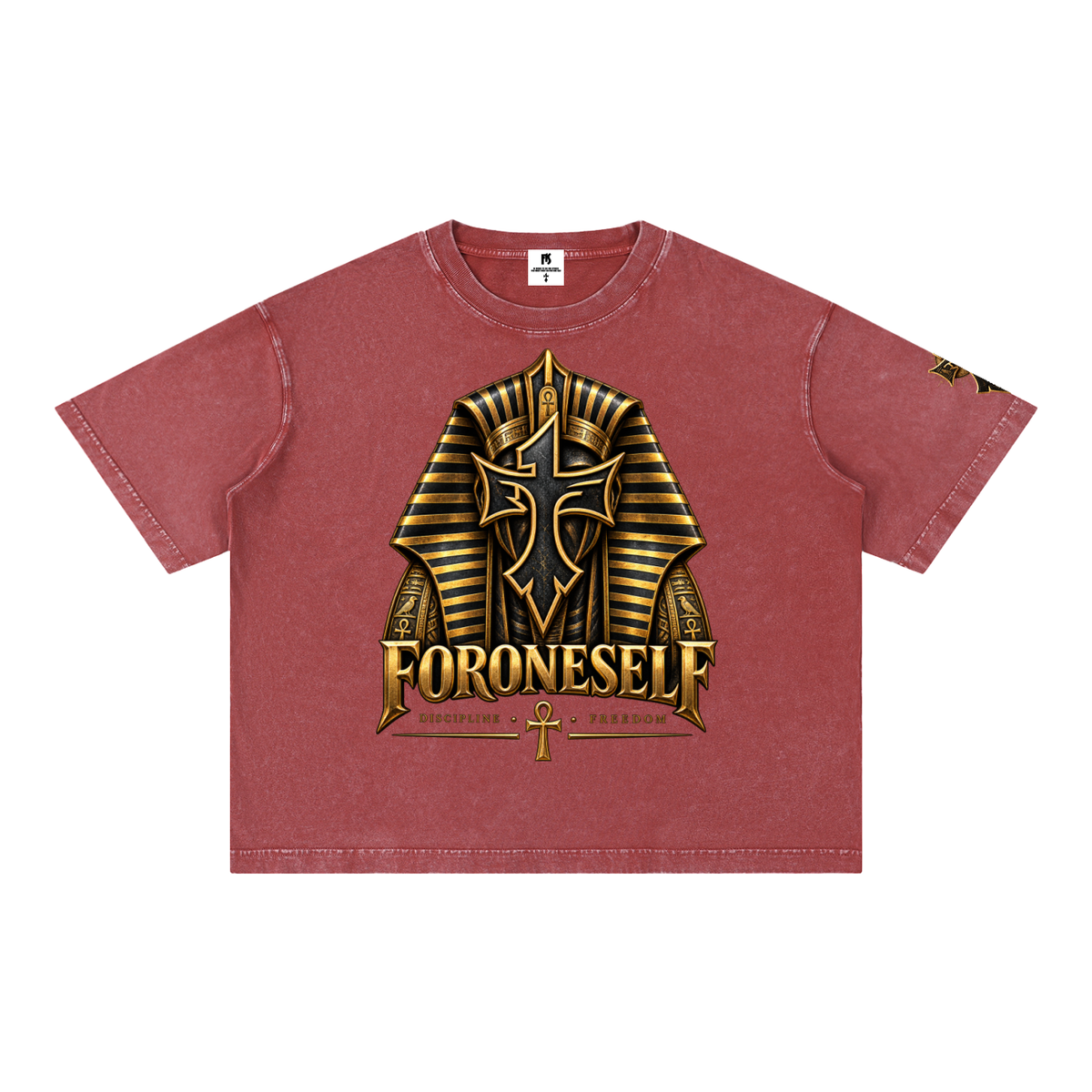 FORONESELF Egyptian Boxy Cotton T-Shirt