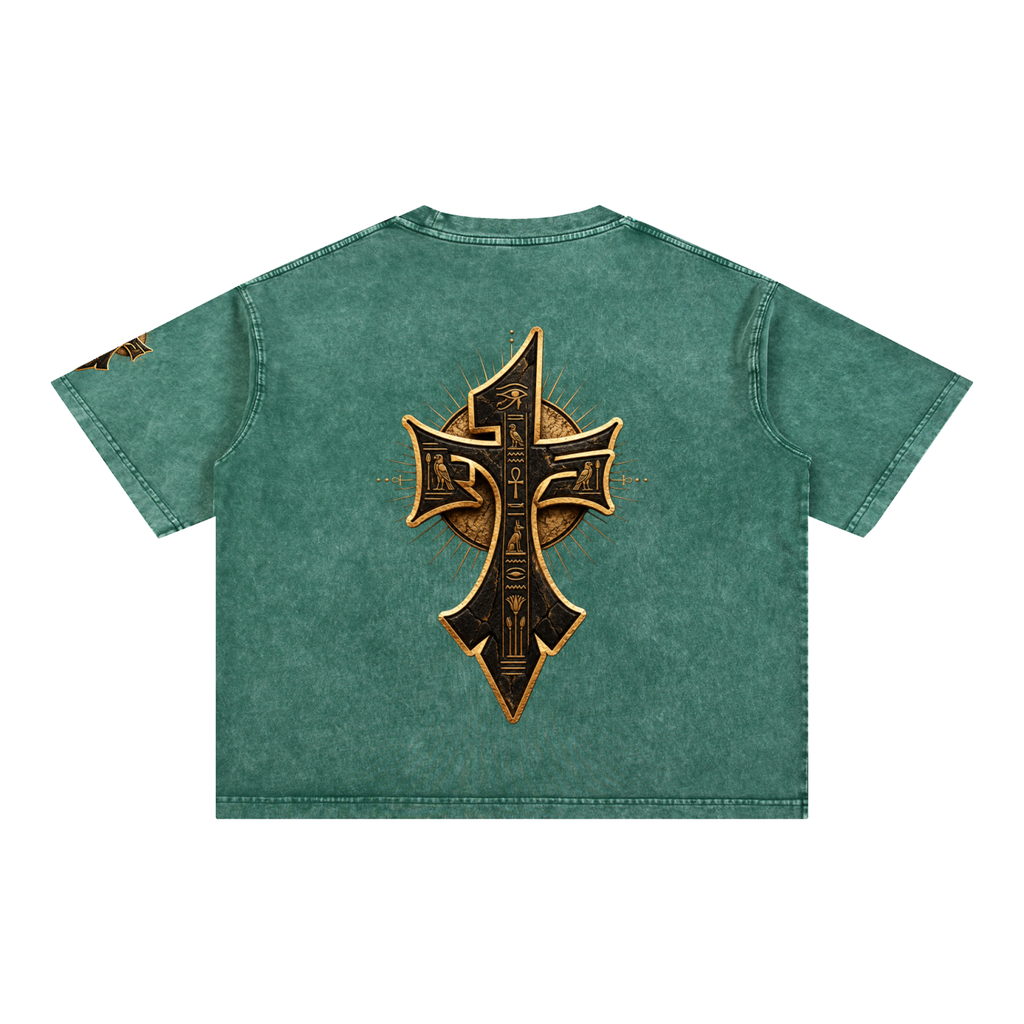 FORONESELF Egyptian Dog Boxy Cotton T-Shirt