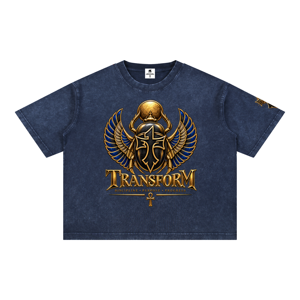 FORONESELF Egyptian Transform Boxy Cotton T-Shirt