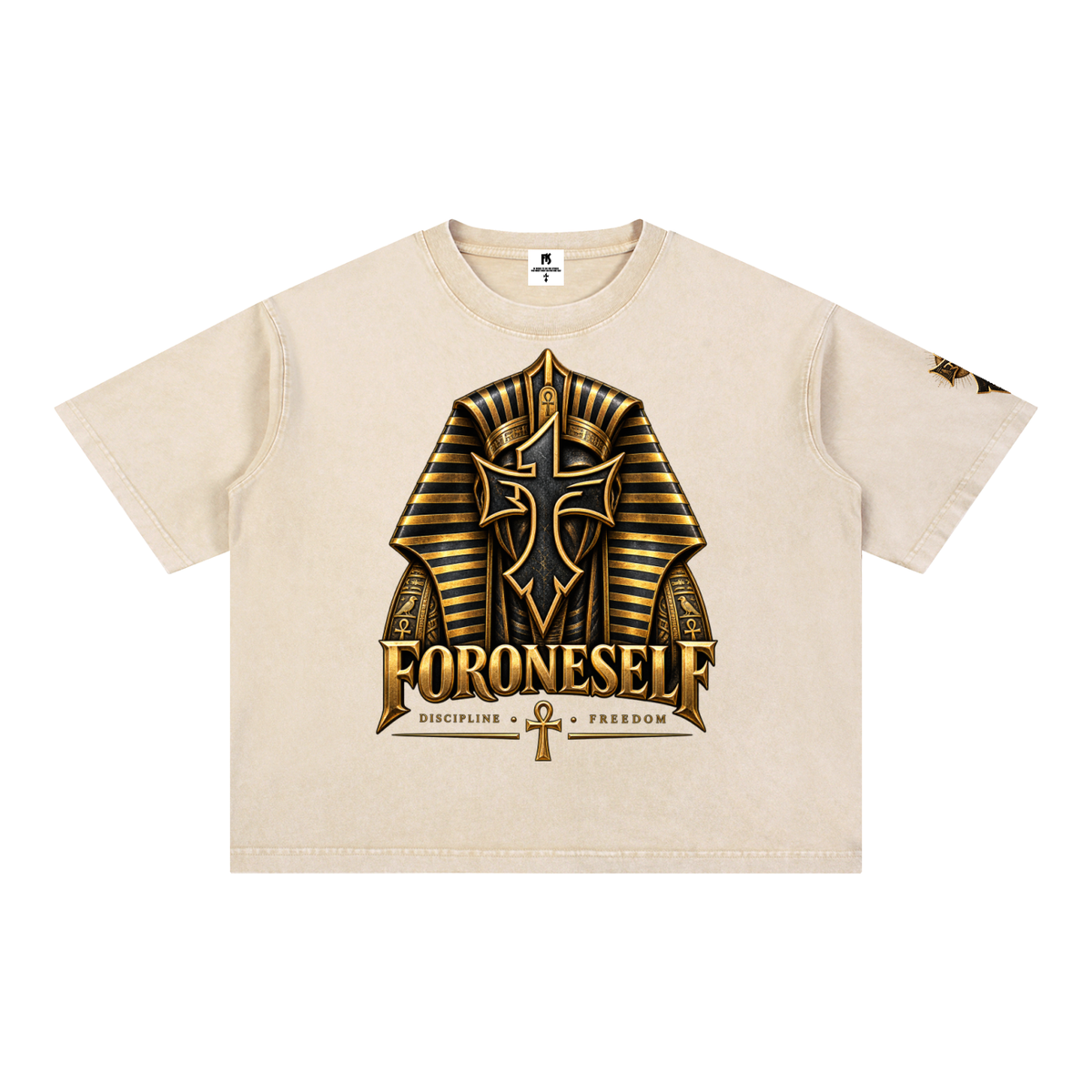 FORONESELF Egyptian Boxy Cotton T-Shirt