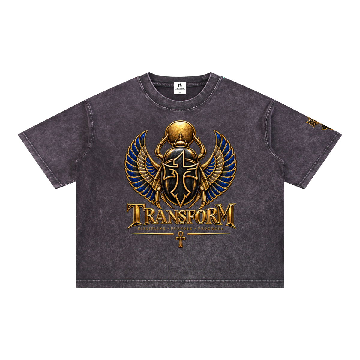 FORONESELF Egyptian Transform Boxy Cotton T-Shirt