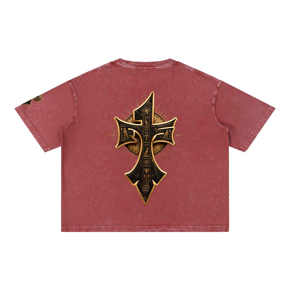 FORONESELF Egyptian Eye Boxy Cotton T-Shirt