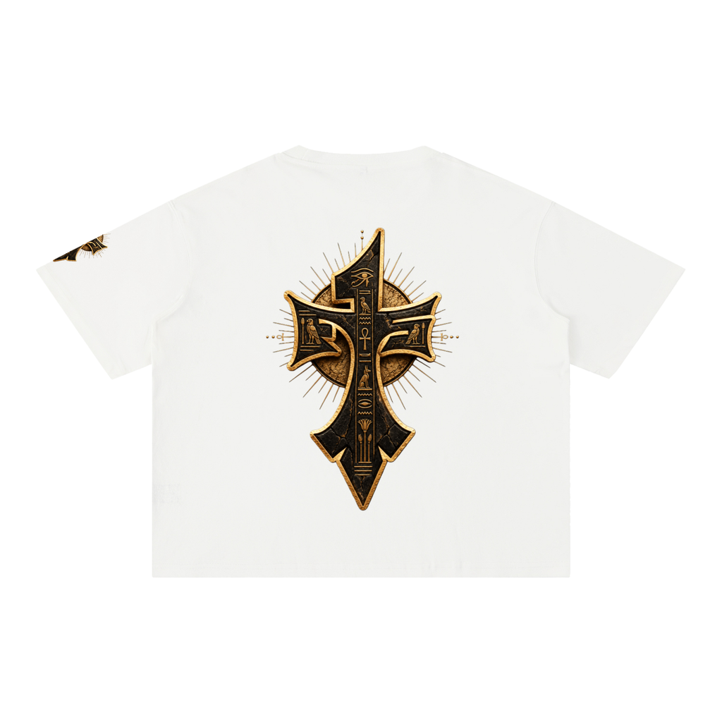 FORONESELF Egyptian Eye Boxy Cotton T-Shirt