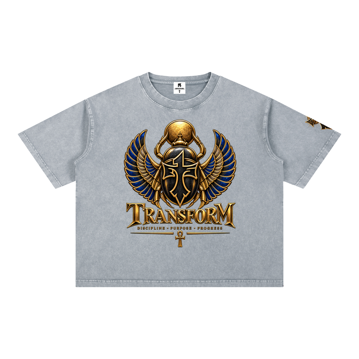 FORONESELF Egyptian Transform Boxy Cotton T-Shirt