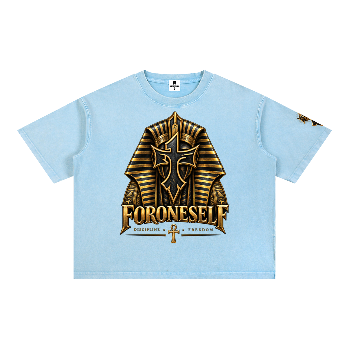 FORONESELF Egyptian Boxy Cotton T-Shirt