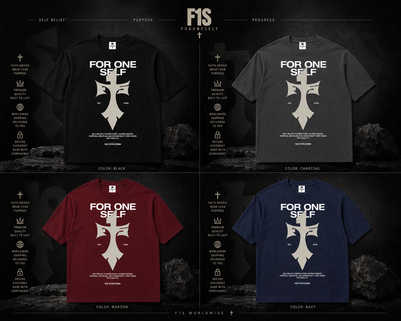F1S Cross T-Shirt