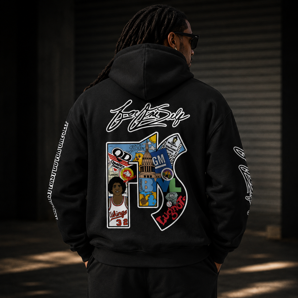F1S (Lansing Edition) Oversize Fleeced Hoodie