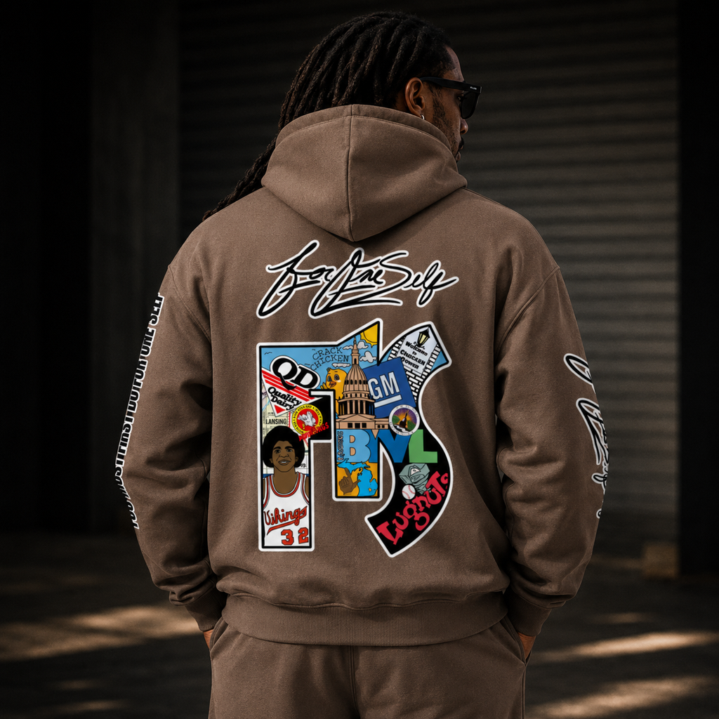 F1S (Lansing Edition) Oversize Fleeced Hoodie