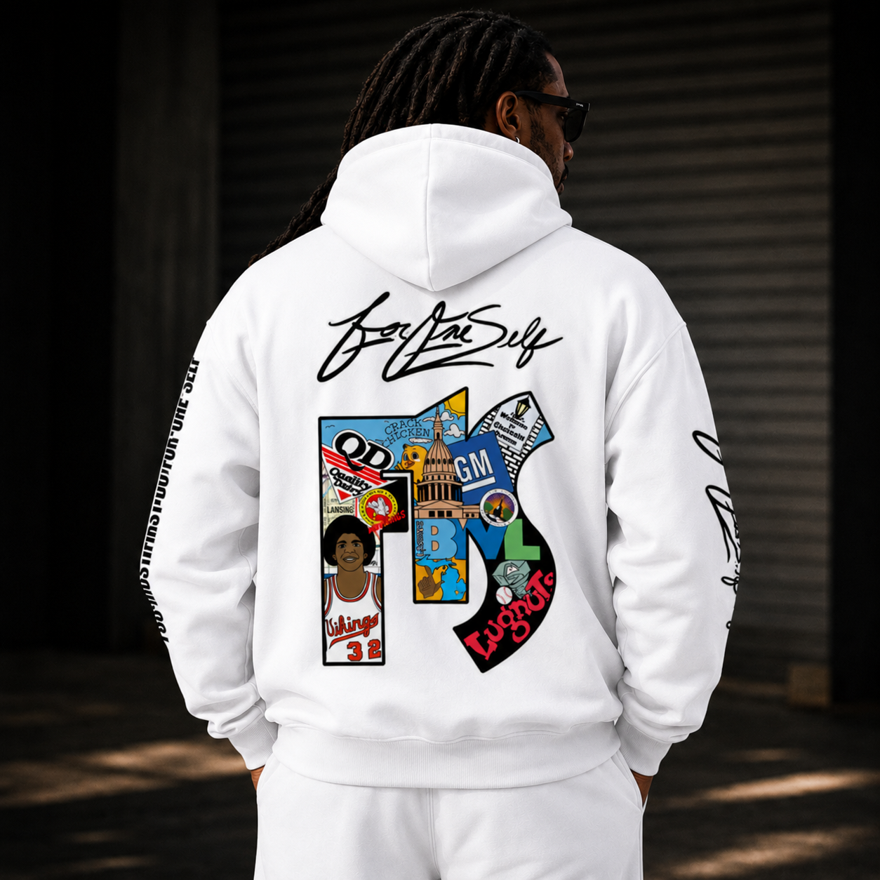 F1S (Lansing Edition) Oversize Fleeced Hoodie