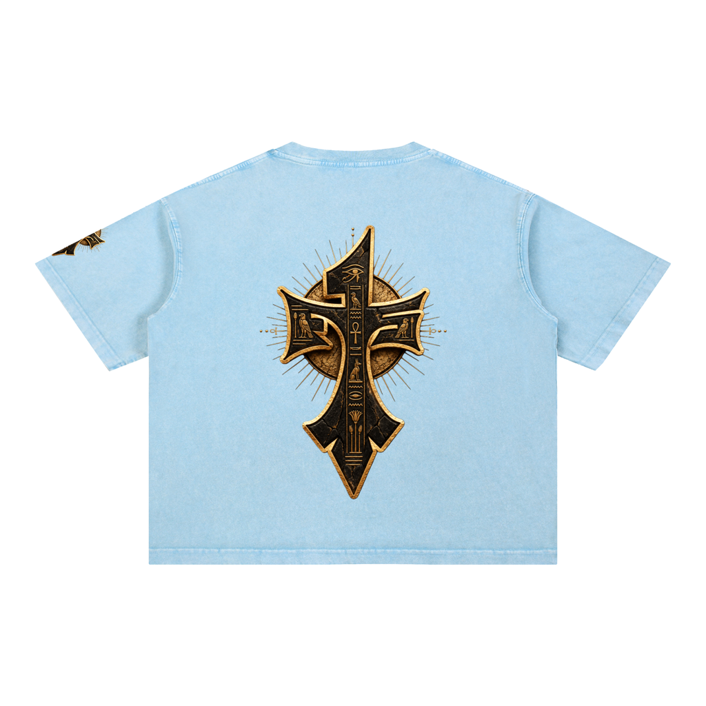FORONESELF Egyptian Dog Boxy Cotton T-Shirt