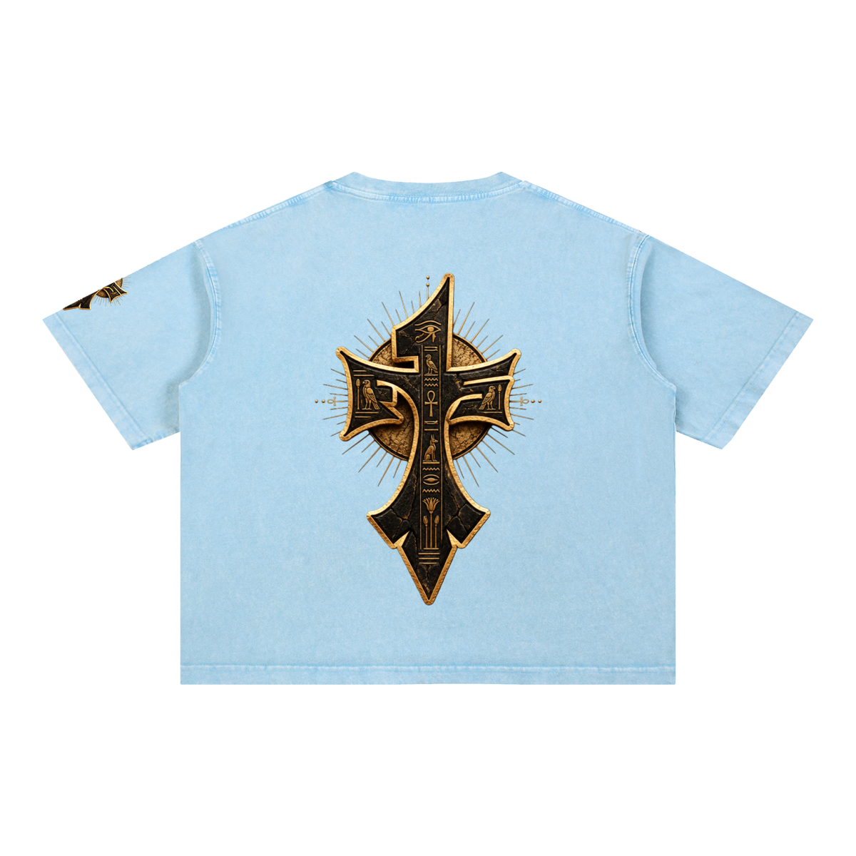 FORONESELF Egyptian Dog Boxy Cotton T-Shirt