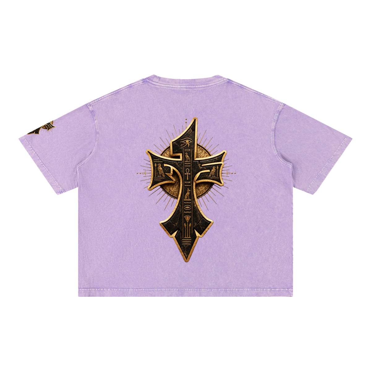 FORONESELF Egyptian Eye Boxy Cotton T-Shirt