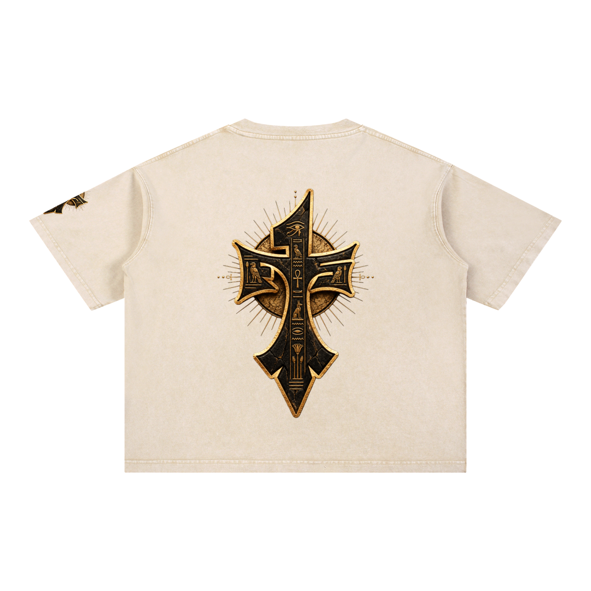 FORONESELF Egyptian Dog Boxy Cotton T-Shirt