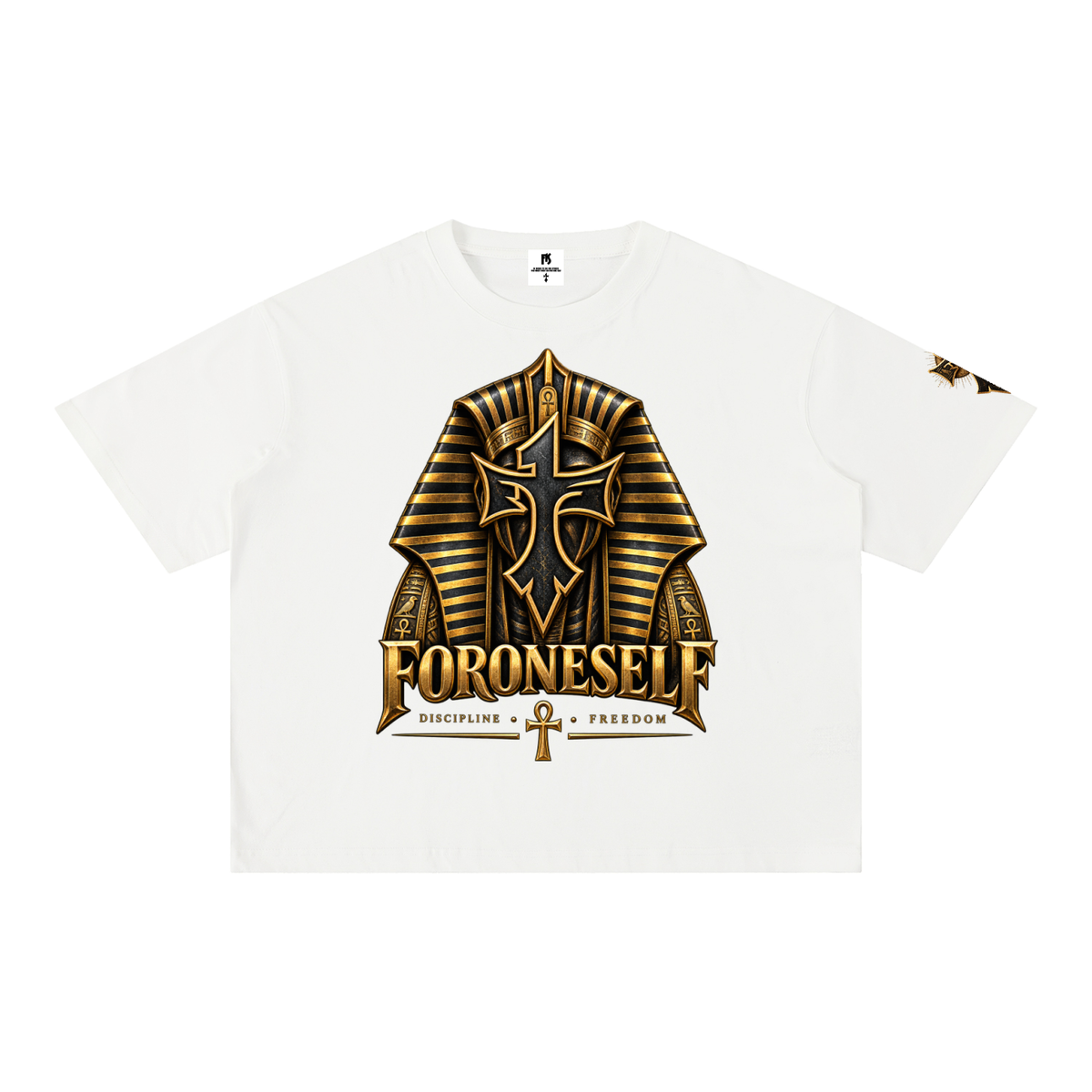 FORONESELF Egyptian Boxy Cotton T-Shirt