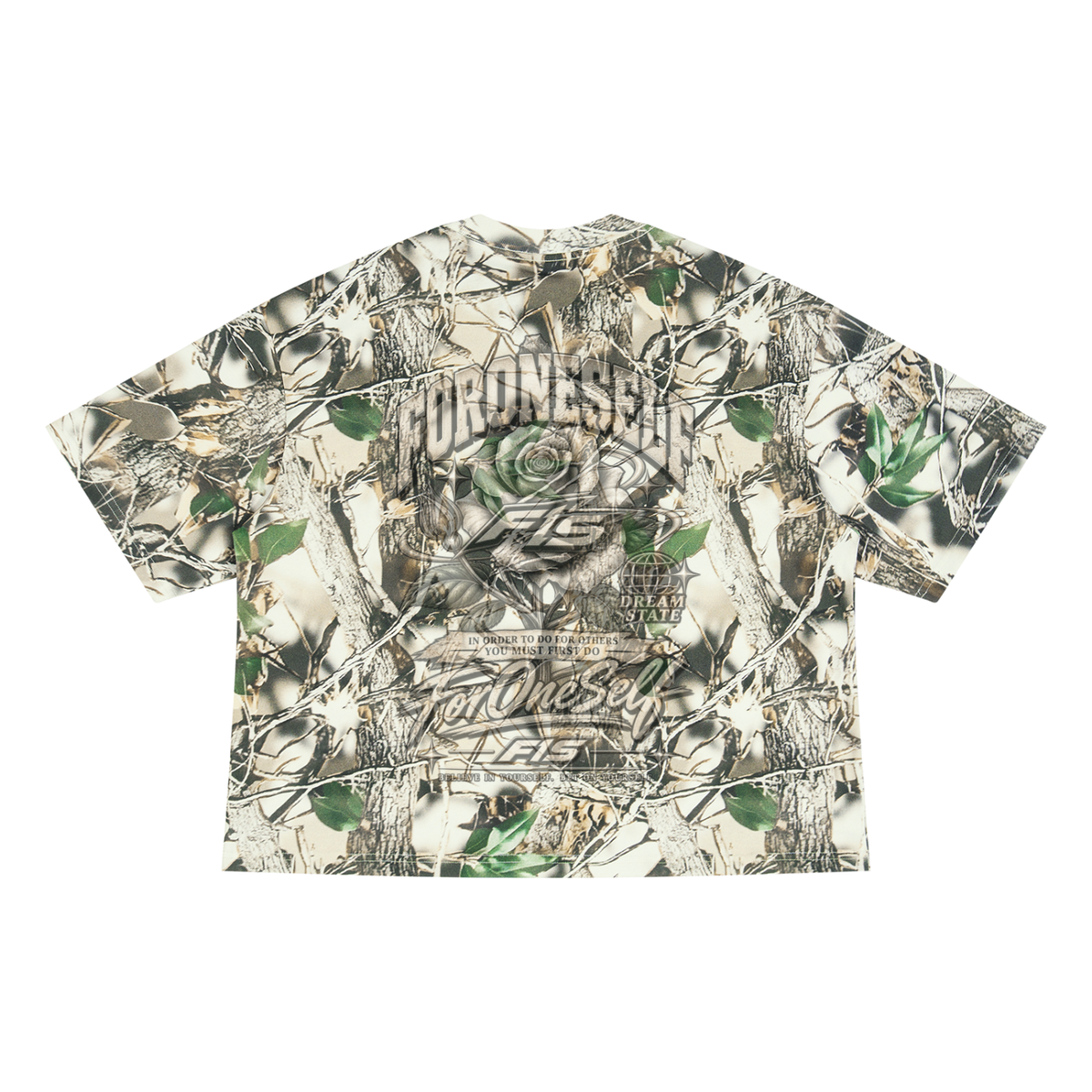 FORONESELF Camo Boxy T-Shirt
