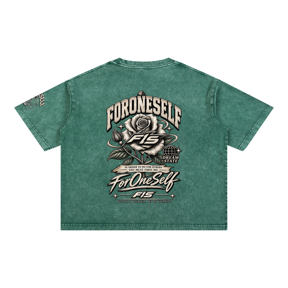 FORONESELF Oversized Boxy Cotton T-Shirt