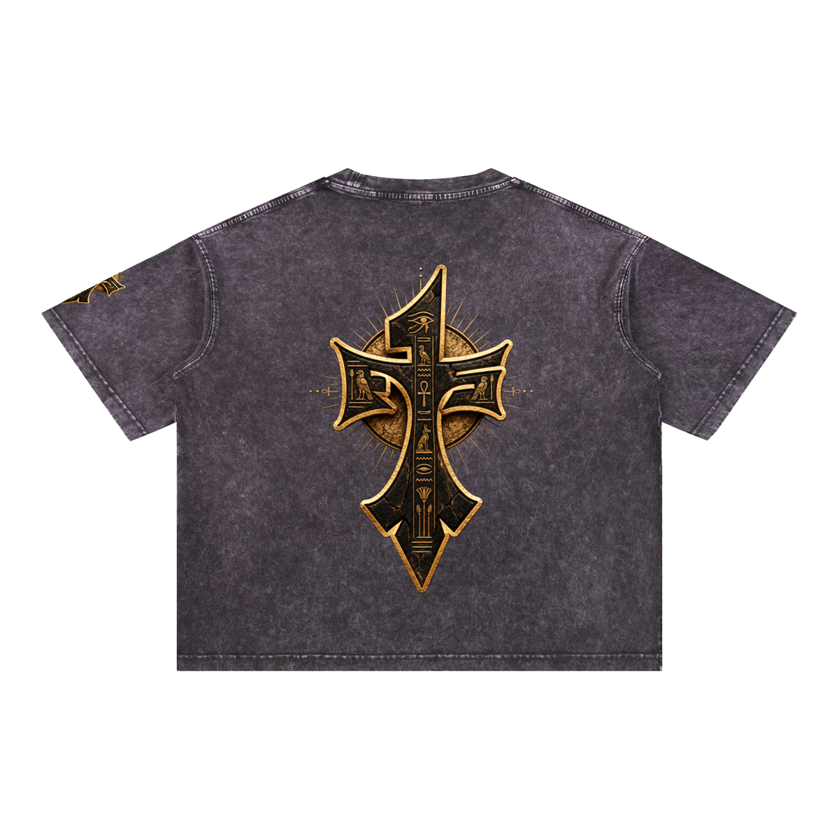 FORONESELF Egyptian Eye Boxy Cotton T-Shirt